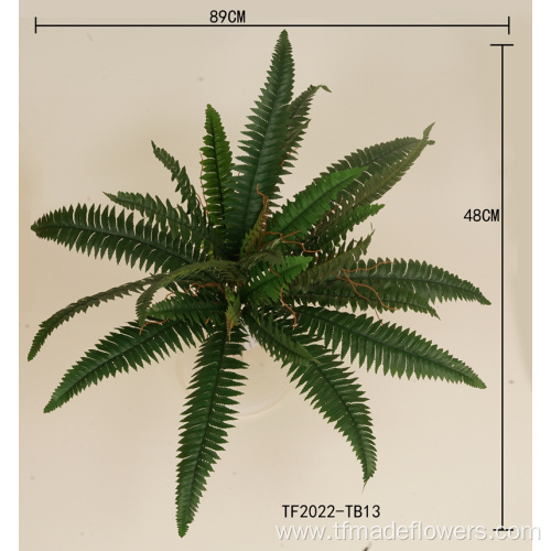 Artificial Boston Fern Plants